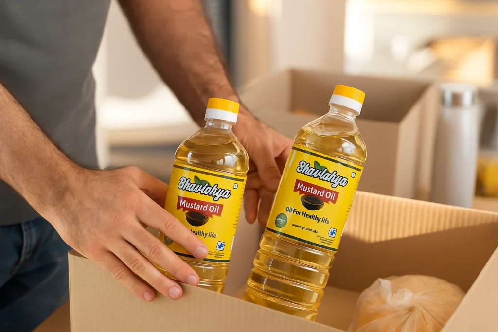 Pure Kachi ghani mustard oil