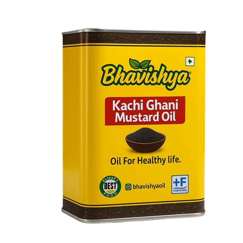 kachi ghani oil tin 15kg
